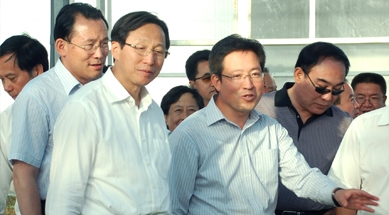 農業(yè)農村部黨組書記、部長韓長賦視察我公司